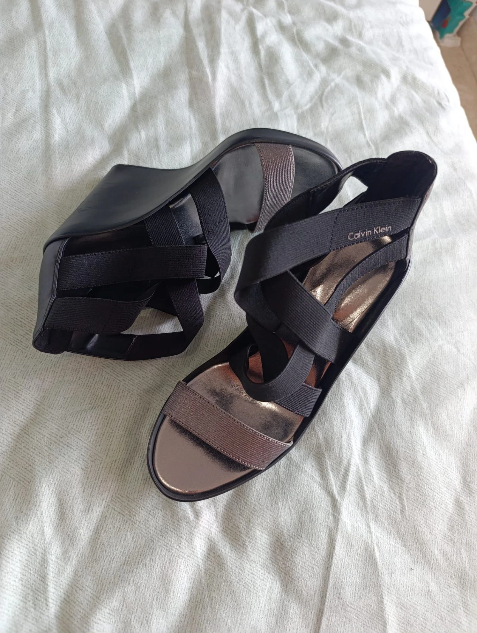 Sandalias Calvin Klein tiras cruzadas nr 38  – photo 10